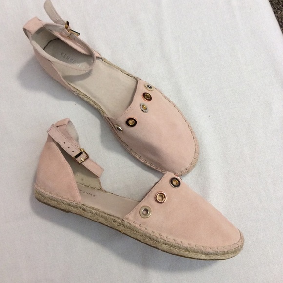 Kenneth Cole Pink Leather Rose Gold Size 8.5 NWOT